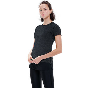 Womens Short Sleeve T-<b>Shirt</b> Sport Casual Tops Loose Tunic Solid Fashion Pullover t <b>Shirt</b> for Girls with Custom Logos and Prints - Product Image 2