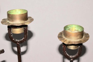<b>Candle</b> Stick Metal Brass High Finishing <b>Candle</b> Stand Best Selling New Design Trendy Luxury Home Decorative <b>Candle</b> Holder - Product Image 3