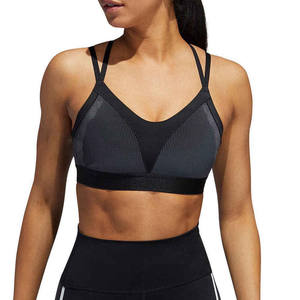 Ensemble de soutien-gorge de sport à panneaux en maille, tissu doux et respirant, écologique, séchage rapide, réversible, léger, pour la gym, tailles XS à grande taille - Product Image 4