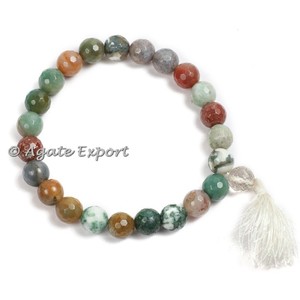 Pulseras de poder facetadas con piedra de lujo, a base de cristal - Product Image 1