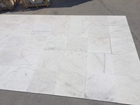 Carrelage en marbre blanc Bianco Ibiza 2025, finition trompée, certifié CEM-P-32, design moderne, qualité supérieure, nouveauté, vente flash, luxe