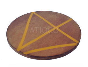 Best Selling Affordable Price MDF <b>Wooden</b> Coaster Round New Chinese Style Coaster Smart <b>Wooden</b> <b>Placemat</b> Stylish Coaster - Product Image 2