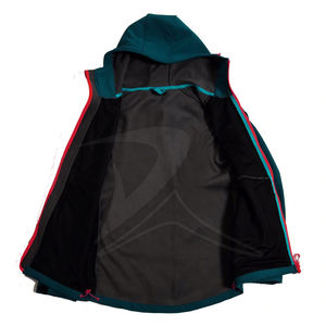 แจ็กเก็ตฤดูหนาวนิ่มมีฮู้ดสำหรับผู้ชาย/ผู้หญิง, ตัวปิดซิปเป็นมิตรกับสิ่งแวดล้อมกันน้ำกันลมซักได้สำหรับเล่นกีฬาลำลอง - Product Image 4