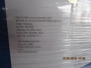 Coco amide propyl BETAINE OT-30 - Product Image 5