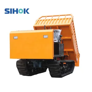 Fabriek Directe Verkoop Diesel Enging Crawler Dumper/Crawler Transporter/Track Carrier Farm Mijnbouw Mini Track Dumper 3ton