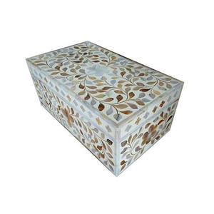 Resin Inlay <b>Storage</b> Box Colored High Quality Decorative Resin Inlay Jewellery Box Gift Box <b>Storage</b> by Axiom Home Accents - Product Image 3