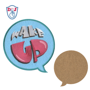 10Cm Thêu Cork Vải Trà Thời Gian Coaster - Product Image 4