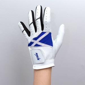 Gants de golf tout temps pour hommes en cuir véritable souple et respirant Flexible Small Medium Large XL Sizes Right Left Hand Compatibility - Product Image 1