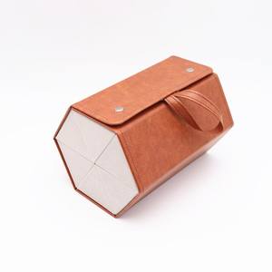 Boîte de rangement <span class=keywords><strong>pour</strong></span> <span class=keywords><strong>lunettes</strong></span> de soleil, étui de mode PU multicouche 6 fentes Triangle pliable boîte de rangement <span class=keywords><strong>pour</strong></span> <span class=keywords><strong>lunettes</strong></span> - Product Image 1