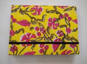 Cuaderno con estampado Floral, diario hecho a mano, papel Deckle, diario perfecto hecho a mano, diario indio, regalo - Product Image 2