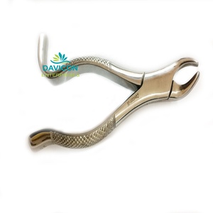 Pinces dentaires légères pour extraction dentaire, manches en acier et en acier inoxydable - Product Image 1