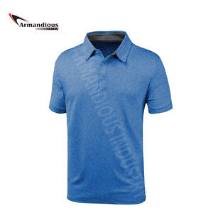 Camisetas Polo de golf informales de secado rápido para hombre, logotipo personalizado, manga corta, Camiseta deportiva de verano, conjunto con estampado de tela - Product Image 2