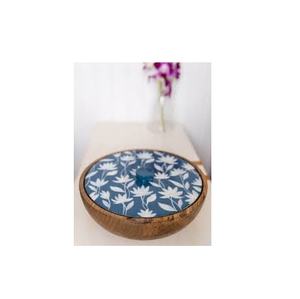 Juego de cuencos de madera con estampado, cuenco con estampado de búho - Product Image 3