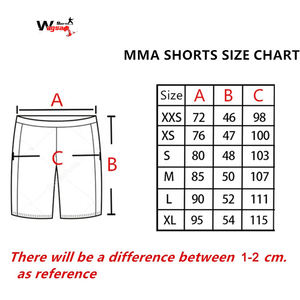 Pantalones cortos sublimados personalizados, mma, venta al por mayor - Product Image 6