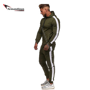 Traje deportivo ajustado para hombre, de algodón/poliéster, precio barato - Product Image 3