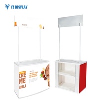 Table de promotion PP au détail Portable exposition affichage comptoir Promotion Table publicité table