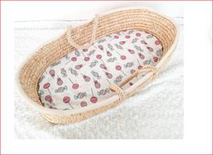 pure organic cotton <b>baby</b> <b>bassinet</b> sheet - Product Image 3