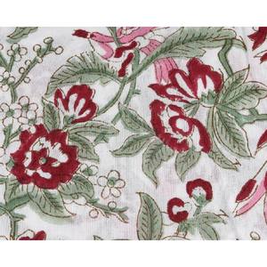 High Quality Beautiful Hand Block Print Fabric Soft Floral Cotton Indian Block Printed for <b>Weddings</b> Towels Sofas Meter Supply - Product Image 6