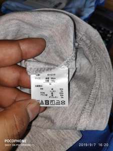 T-shirts décontractés à manches longues et col rond pour garçons, en coton teint, séchage rapide, avec étiquettes de marque originales, provenance Bangladesh (stock excédentaire) - Product Image 5