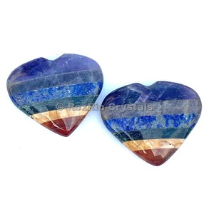 Natural best quality Chakra Puffy Heart crystal - Product Image 1