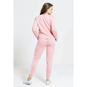 Chándal de calle para mujer, jersey de Color personalizado con capucha y pantalones a la venta - Product Image 2