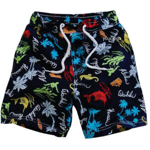 Pantalones cortos de playa para hombre, Shorts informales con bolsillos y cremallera, para motorista, para natación y maletero - Product Image 4