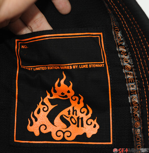 Bjj gi brasileño jiu jitsu gi y Perla bjj jiu jitsu kimono parches de bordado personalizados gi - Product Image 4