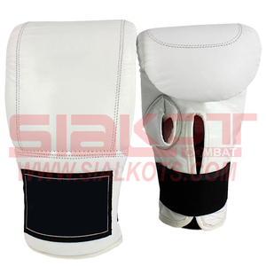 Gants de boxe en cuir synthétique, gantelets d'entraînement pour sacs à poinçonner - Product Image 1