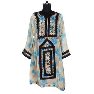 BDR088 Vintage réel Kuchi Banjara bohème tunique haut Vintage bohème du fournisseur indien Vintage broderie à la main bohème - Product Image 1