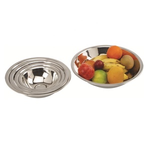 NEELKANTH / MAX FRESH Bol mélangeur classique en acier inoxydable poli, écologique, taille standard - Product Image 1