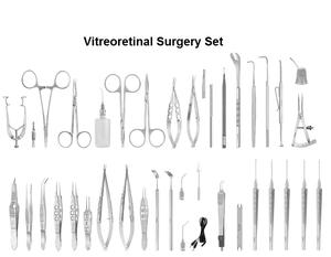 Instruments de chirurgie vitréo-rétinienne, ensemble d'instruments de chirurgie vitréo-rétinienne - Product Image 6
