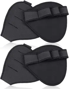 Guantes de entrenamiento para levantamiento de pesas, manoplas de silicona antideslizantes, acolchadas, para entrenamiento cruzado - Product Image 1