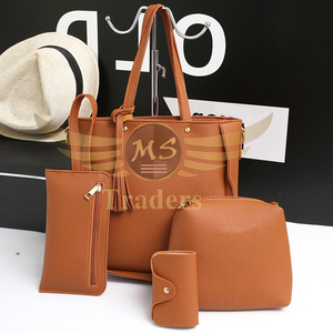 Bolso de mano informal para mujer, bolsa de mano grande, informal, de Cuatro piezas, para traje - Product Image 2