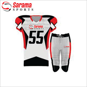 Uniforme de Fútbol Americano, Diseño Personalizado, Alta Calidad, Venta al Por Mayor, Camisetas Unisex, 100% Poliéster, Impresión Digital, Transpirable, Secado Rápido - Product Image 3