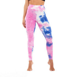 Leggings de yoga pour femmes, style tendance, impression numérique OEM, taille mi-haute, sublimation, leggings de fitness, entraînement, sans couture, salle de sport - Product Image 4