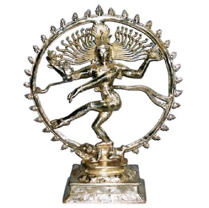 Estatua de nataj antigua de latón - Product Image 1