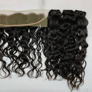 High Quality Virgin Cuticle Aligned <b>Remy</b> <b>Hair</b> <b>Extensions</b> Natural Unprocessed Raw Indian Human <b>Hair</b> - Product Image 1