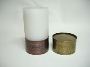Bougeoir fantaisie moderne en treillis métallique de couleur antique pour la décoration de mariage et de fête pour la décoration de la maison et de Noël - Product Image 3