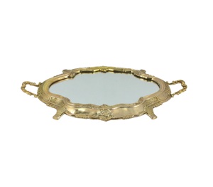 Plateau miroir en acier inoxydable fait main de haute qualité pour le camping, écologique, taille personnalisée, vente en gros - Product Image 3