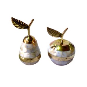 handicraft Best Design of Brass <b>Elephant</b> Statue With mother of pearl Home <b>Decoration</b> metal craft in three sizes - Product Image 5