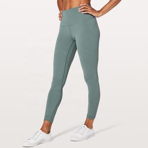Leggings de pantalón de Yoga de cintura alta para mujer Tela de punto de alta calidad con bolsillo para deportes - Product Image 4