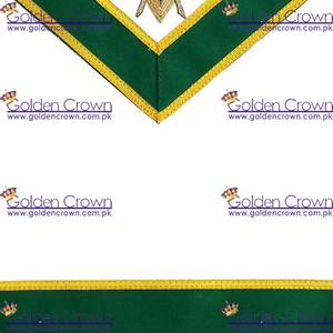 Delantal de grado masónico bordado a mano, delantal de Regalia masónica - Product Image 3