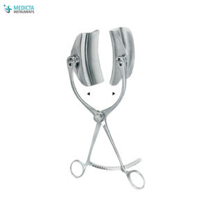 Retractor Abdominal de Collin de acero inoxidable, 20 cm, instrumentos quirúrgicos generales de alta calidad - Product Image 3