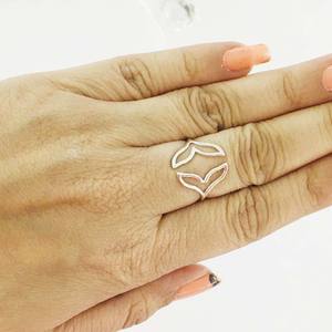 Minimalistic 925 Sterling Silver <b>Plain</b> Handcrafted <b>Rings</b> Fashionable Jewelry for Women and Cute Girls for Weddings Wholesale - Product Image 4