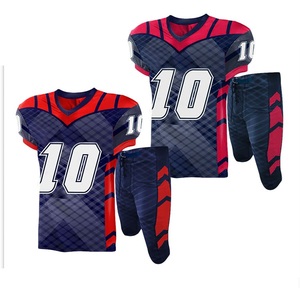 2021ราคาถูกที่ดีที่สุดที่กำหนดเองย้อนกลับแก้ไขปัญหาสิ่งทอลายทแยงอเมริกันฟุตบอลย์/อเมริกันฟุตบอลเครื่องแบบ - Product Image 4