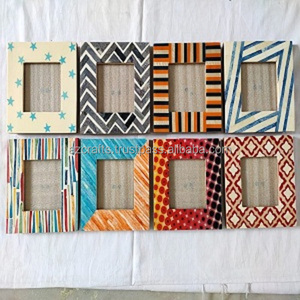 Marco de fotos de madera de estilo europeo de lujo gabinete muebles con incrustaciones de hueso para el hogar Hotel para dormitorio hogar Oficina sala de estar uso - Product Image 3