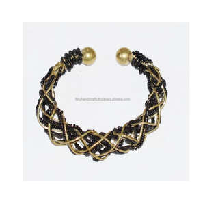 Brass Designer Choker <b>Necklace</b> for <b>Women</b> Circle Jewelry Pendant Tray with Round Jewellery - Product Image 3