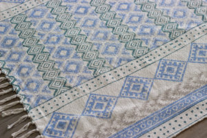 Indian Block Printed Cotton <b>Rugs</b> <b>Boho</b> Home <b>Rugs</b> for Living Room - Product Image 5