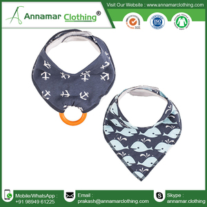 Bavoirs en coton pour bébé, vente en gros, nouveau Design - Product Image 2