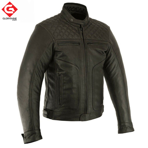 Marlon Brando Sportswear Chaqueta de moto de cuero de piel de oveja ajustada para hombre Venta caliente Chaquetas de carreras de motos al aire libre - Product Image 3